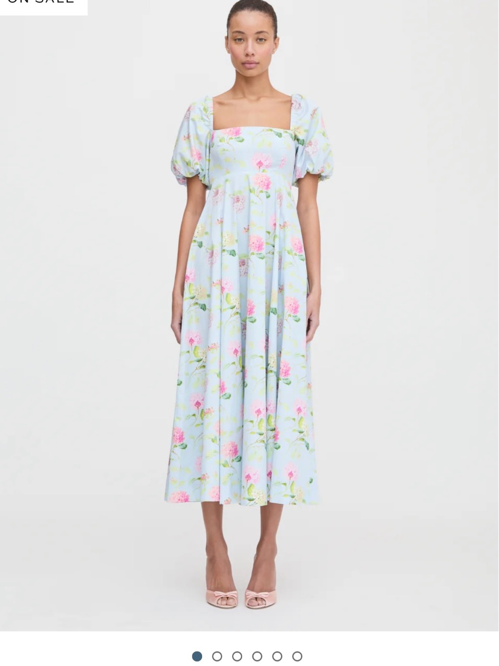 Hill House The Matilda Dress - Hydrangea Chintz XXL